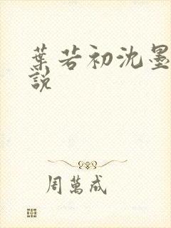 叶若初沈墨寒小说