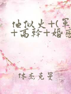 他似火+(军婚+高干+婚恋)