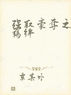 强取豪夺之兄弟羁绊