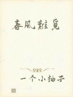 春风难觅
