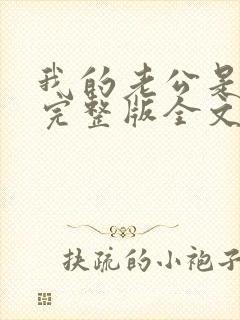 我的老公是冥王完整版全文免费阅读