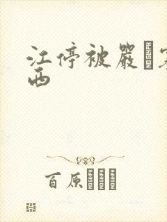 江停被严峫塞东西