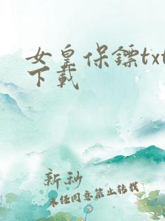 女皇保镖txt下载