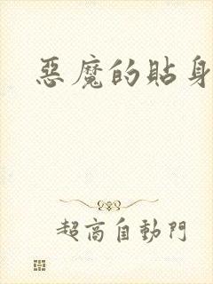 恶魔的贴身保镖