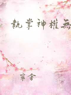 执掌神权无弹窗