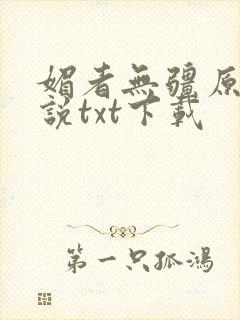 媚者无疆原著小说txt下载