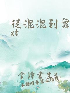 从混混到舞王txt