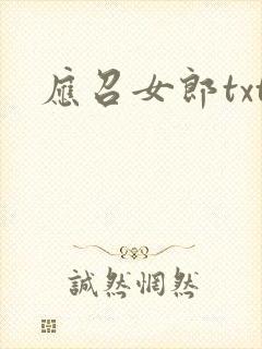 应召女郎txt