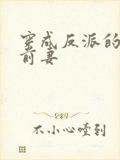 穿成反派的炮灰前妻