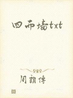 四面墙txt