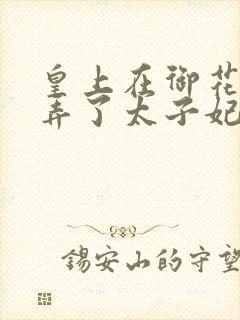 皇上在御花园c弄了太子妃