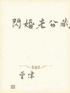 闪婚老公藏不住