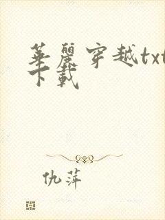 华丽穿越txt下载