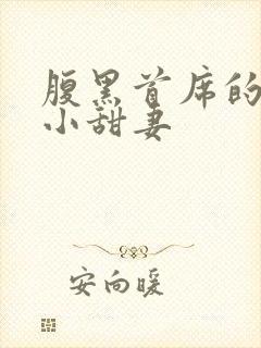 腹黑首席的替身小甜妻