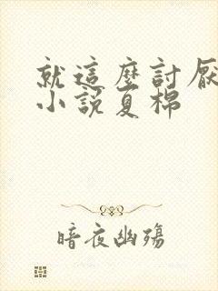 就这么讨厌我吗小说夏棉