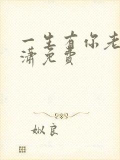 一生有你老赵潇潇免费