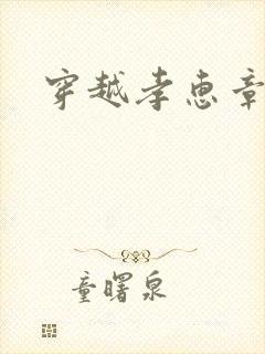 穿越孝惠章皇后