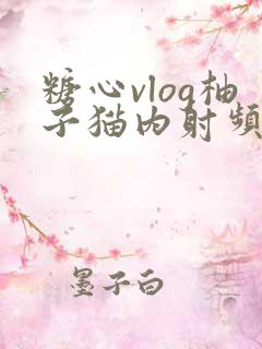 糖心vlog柚子猫内射频