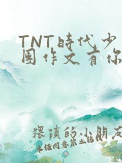 TNT时代少年团作文有你真好