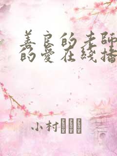 善良的老师禁止的爱在线播放