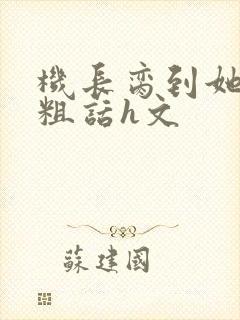 机长脔到她哭h粗话h文