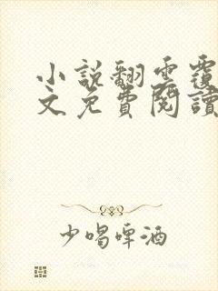 小说翻云覆雨全文免费阅读