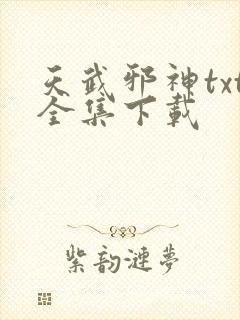天武邪神txt全集下载