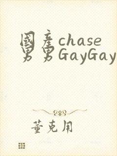 国产chase男男GayGay