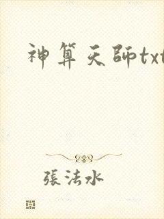 神算天师txt