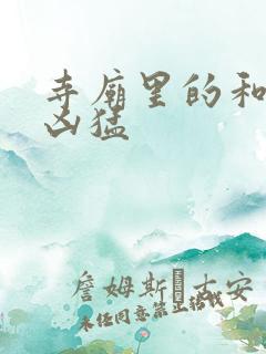 寺庙里的和尚很凶猛