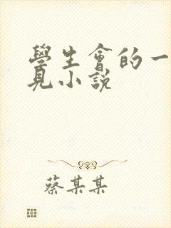 学生会的一己之见小说