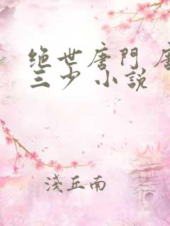 绝世唐门 唐家三少 小说