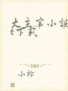 大主宰小说txt下载