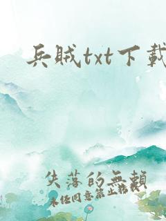 兵贼txt下载