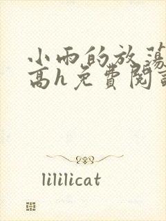 小雨的放荡日记高h免费阅读