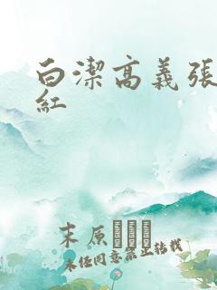 白洁高义张敏梅红