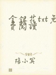 金银花txt免费阅读