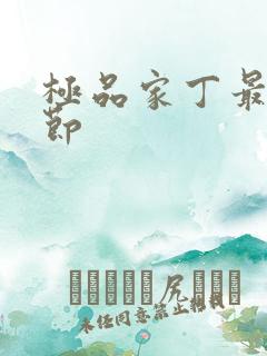 极品家丁最新章节