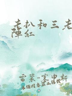 老扒和三老扒和阵红