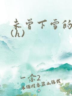 未曾下雪的冬天(h)