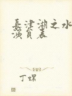 长津湖之水门桥演员表