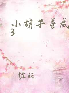 小胡子养成计划3