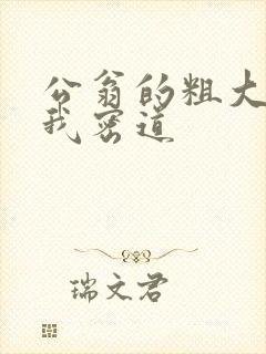 公翁的粗大挺进我密道