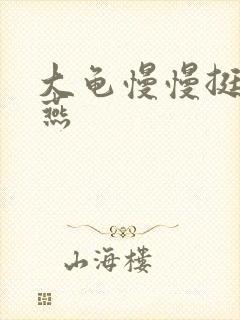 大龟慢慢挺进张燕