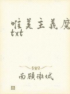唯美主义魔法师txt