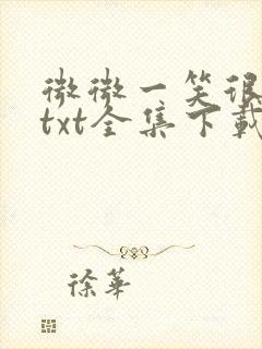 微微一笑很倾城txt全集下载