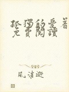 孤独的爱着全文免费阅读