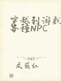 穿越到游戏里和各种NPC