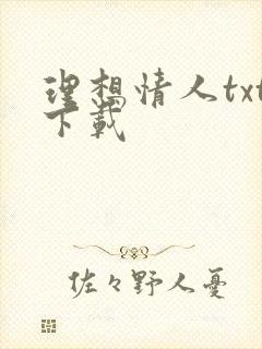 理想情人txt下载