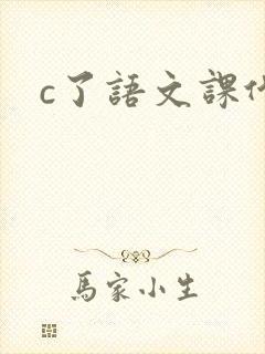 c了语文课代表